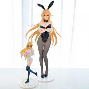 46 см в стиле продовольственных войн! Shokugeki no Soma Erina Nakiri Bunny Girl сексуальная фигурка Erina Nakiri Сексуальная аниме экшн-фигурка игрушки