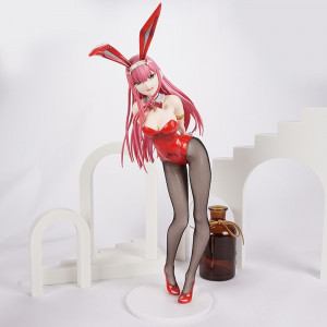 Любимый в FRANXX Zero Two Bunny Ver. Масштаб 1/4, ПВХ фигурка, модель игрушки, прекрасная коллекция для подарка